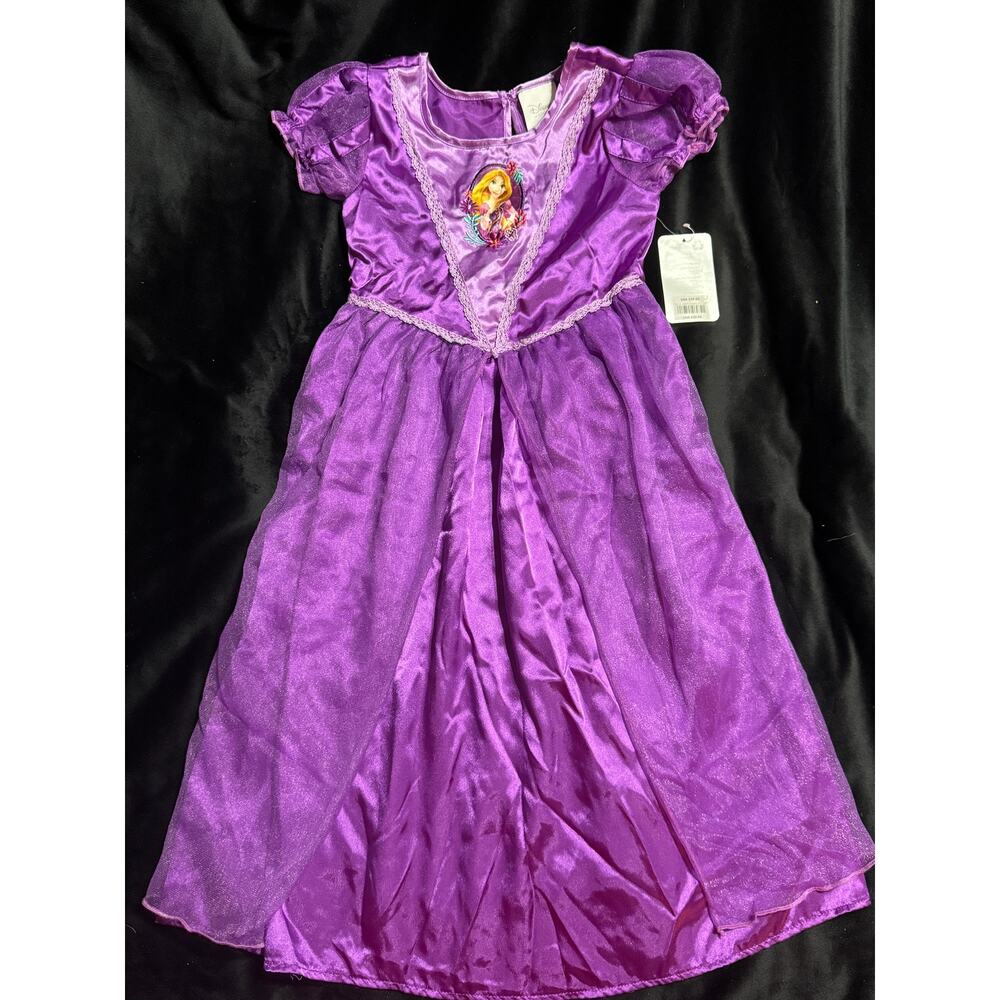 Disney Rapunzel Tangled Purple Nightgown Dress 3T NEW